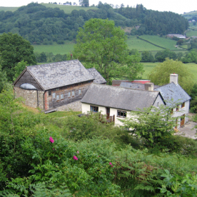Looking down at Greensteete